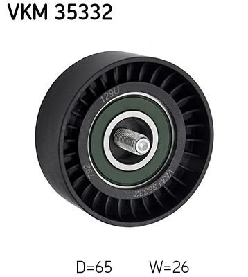 SKF VKM 35332 Deflection/Guide Pulley, V-ribbed belt