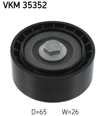 Deflection/Guide Pulley, V-ribbed belt SKF VKM 35352