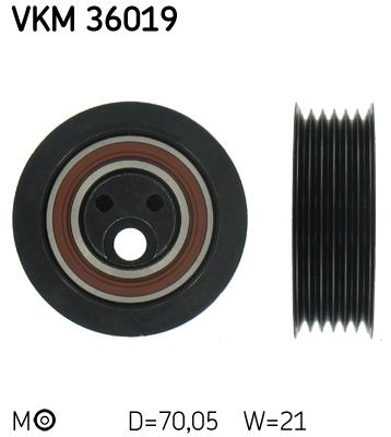 SKF VKM 36019 Tensioner Pulley, V-ribbed belt
