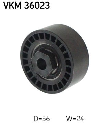 Tensioner Pulley, V-ribbed belt SKF VKM 36023
