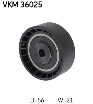 SKF VKM 36025 Deflection/Guide Pulley, V-ribbed belt