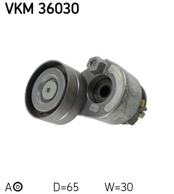 Tensioner Pulley, V-ribbed belt SKF VKM 36030