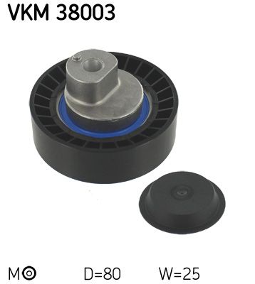 Tensioner Pulley, V-ribbed belt SKF VKM 38003