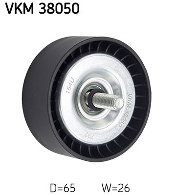SKF VKM 38050 Deflection/Guide Pulley, V-ribbed belt
