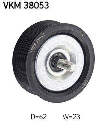 SKF VKM 38053 Deflection/Guide Pulley, V-ribbed belt