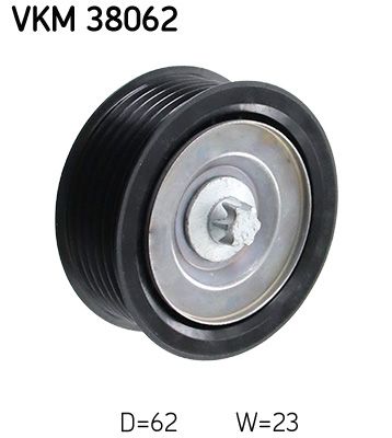SKF VKM 38062 Deflection/Guide Pulley, V-ribbed belt