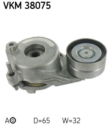 Tensioner Pulley, V-ribbed belt SKF VKM 38075