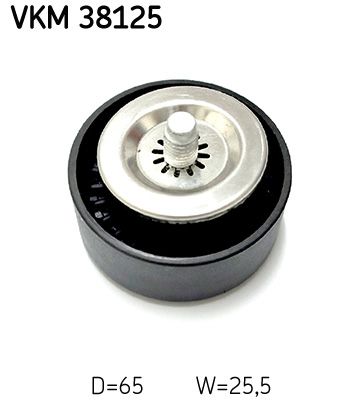 SKF VKM 38125 Deflection/Guide Pulley, V-ribbed belt
