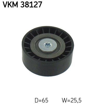 Deflection/Guide Pulley, V-ribbed belt SKF VKM 38127