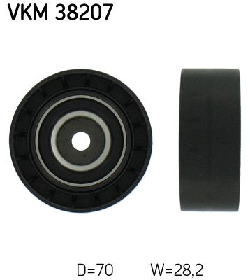 SKF VKM 38207 Deflection/Guide Pulley, V-ribbed belt