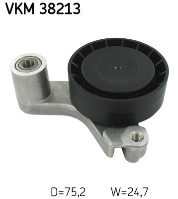 Tensioner Pulley, V-ribbed belt SKF VKM 38213
