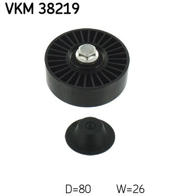 SKF VKM 38219 Deflection/Guide Pulley, V-ribbed belt