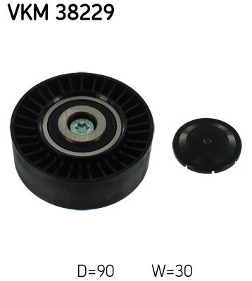 SKF VKM 38229 Deflection/Guide Pulley, V-ribbed belt