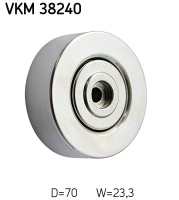 SKF VKM 38240 Deflection/Guide Pulley, V-ribbed belt