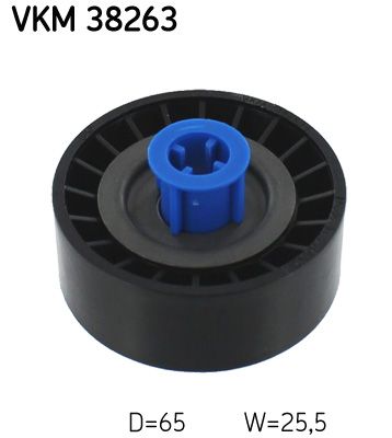 Deflection/Guide Pulley, V-ribbed belt SKF VKM 38263