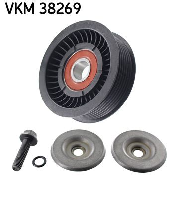 Deflection/Guide Pulley, V-ribbed belt SKF VKM 38269