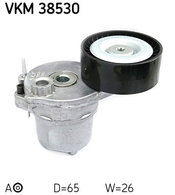 Tensioner Pulley, V-ribbed belt SKF VKM 38530