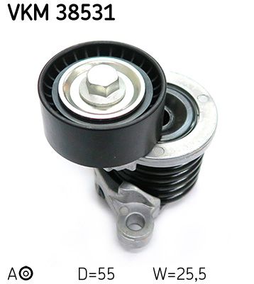 Tensioner Pulley, V-ribbed belt SKF VKM 38531
