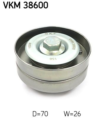 SKF VKM 38600 Deflection/Guide Pulley, V-ribbed belt