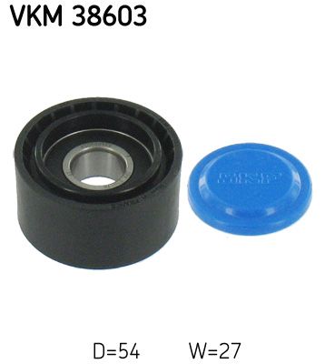 Deflection/Guide Pulley, V-ribbed belt SKF VKM 38603