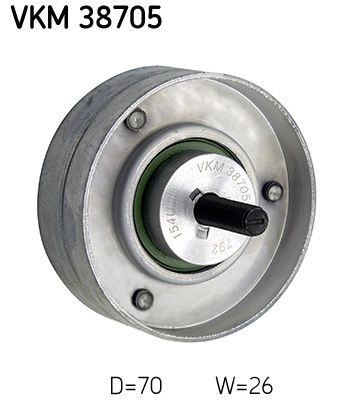 SKF VKM 38705 Deflection/Guide Pulley, V-ribbed belt