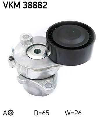 Tensioner Pulley, V-ribbed belt SKF VKM 38882