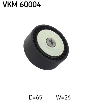 Deflection/Guide Pulley, V-ribbed belt SKF VKM 60004
