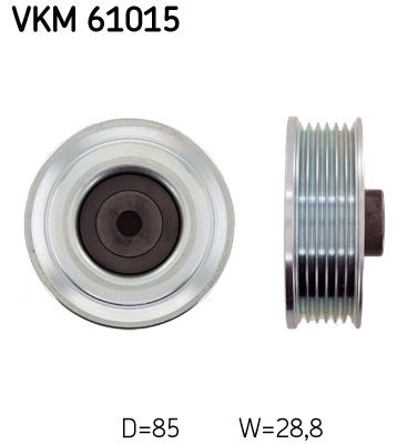SKF VKM 61015 Deflection/Guide Pulley, V-ribbed belt