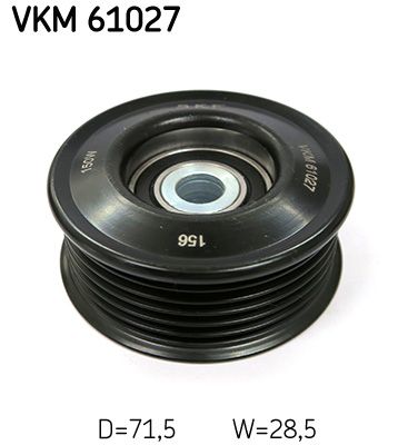 SKF VKM 61027 Deflection/Guide Pulley, V-ribbed belt