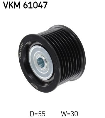 SKF VKM 61047 Deflection/Guide Pulley, V-ribbed belt
