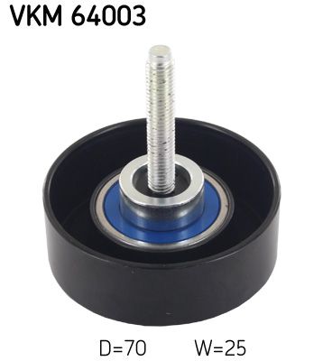 Deflection/Guide Pulley, V-ribbed belt SKF VKM 64003
