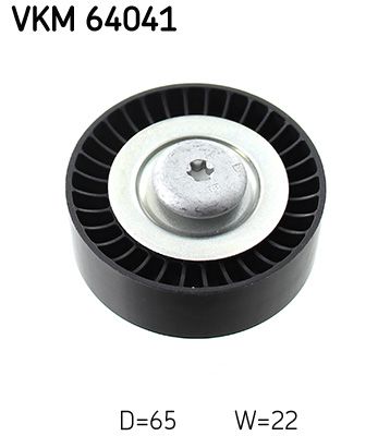 SKF VKM 64041 Deflection/Guide Pulley, V-ribbed belt