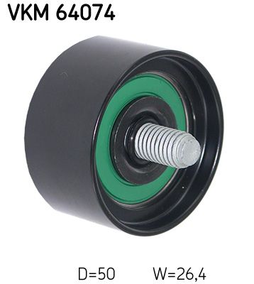SKF VKM 64074 Deflection/Guide Pulley, V-ribbed belt