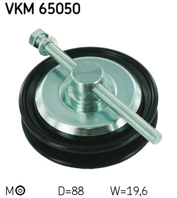 Tensioner Pulley, V-belt SKF VKM 65050