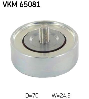 SKF VKM 65081 Deflection/Guide Pulley, V-ribbed belt