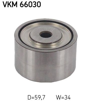 Deflection/Guide Pulley, V-ribbed belt SKF VKM 66030