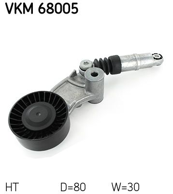 Tensioner Pulley, V-ribbed belt SKF VKM 68005