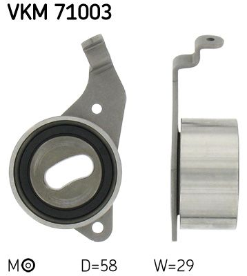 SKF VKM 71003 Tensioner Pulley, timing belt