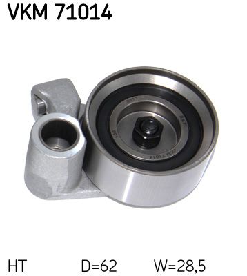 SKF VKM 71014 Tensioner Pulley, timing belt