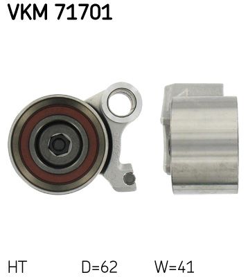 SKF VKM 71701 Tensioner Pulley, timing belt
