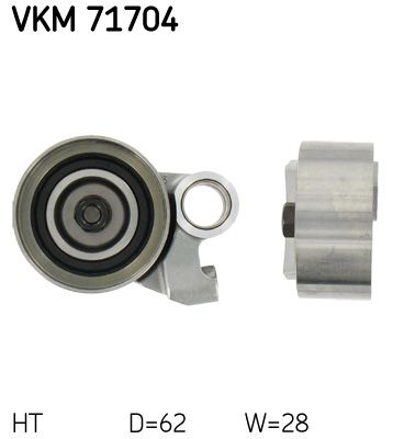 SKF VKM 71704 Tensioner Pulley, timing belt