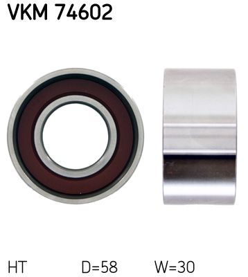 SKF VKM 74602 Tensioner Pulley, timing belt
