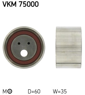 SKF VKM 75000 Tensioner Pulley, timing belt