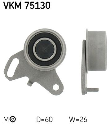 SKF VKM 75130 Tensioner Pulley, timing belt