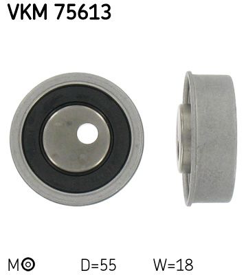 SKF VKM 75613 Tensioner Pulley, timing belt