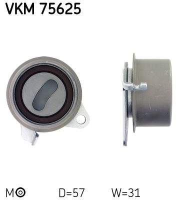 SKF VKM 75625 Tensioner Pulley, timing belt