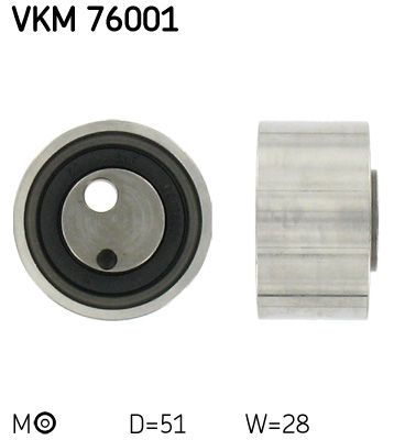 SKF VKM 76001 Tensioner Pulley, timing belt