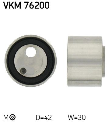 Tensioner Pulley, timing belt SKF VKM 76200