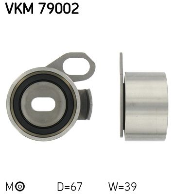 SKF VKM 79002 Tensioner Pulley, timing belt