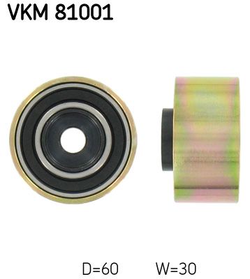 SKF VKM 81001 Deflection/Guide Pulley, timing belt